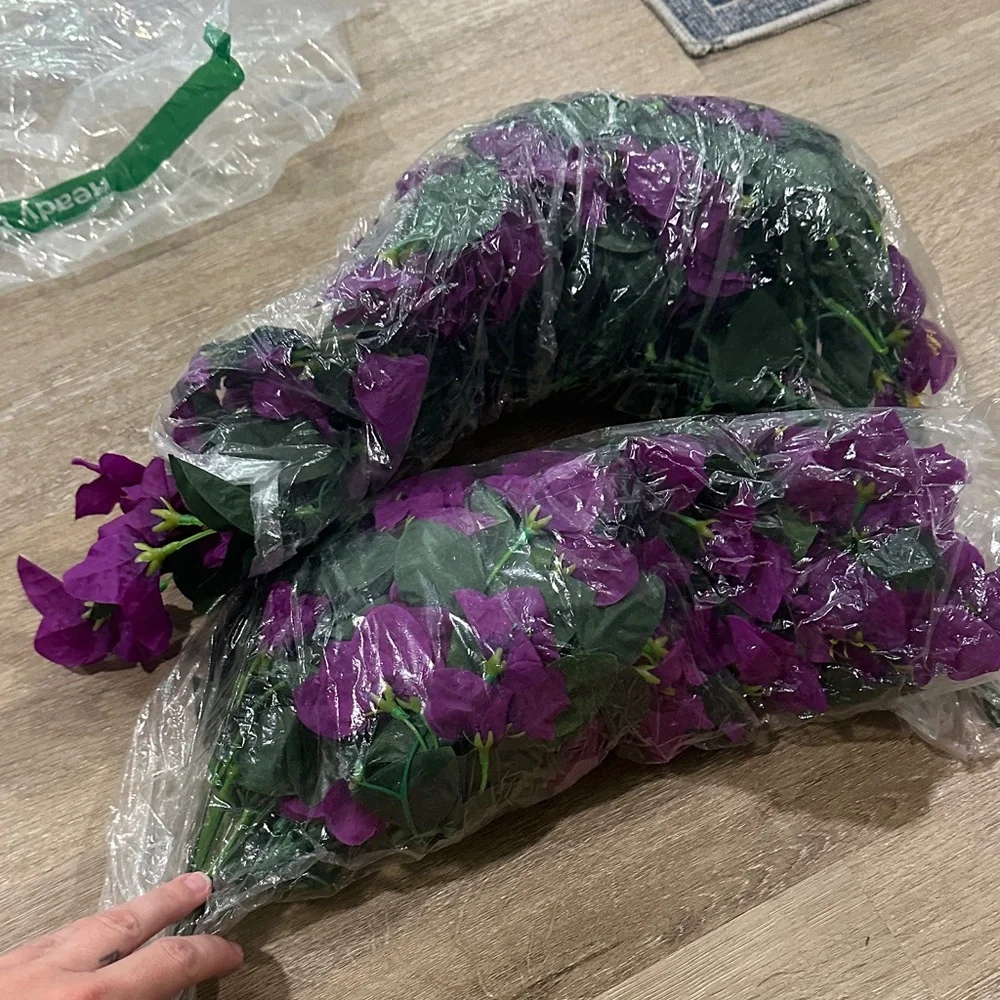 Purple Artificial Floral Arrangement